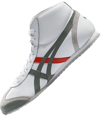Onitsuka Tiger Mexico Mid Runner 'Putih Hijau Pinus' HL328-0181 Lookbook Onitsuka Tiger Mexico Mid Runner 'Putih Hijau Pinus' HL328-0181