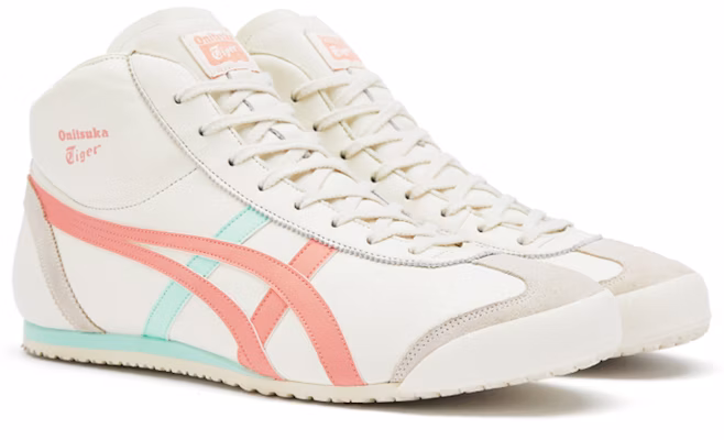 Onitsuka Tiger Mexico Mid Runner 'Putih Merah Muda Aqua' 1183B812-101 Lookbook Onitsuka Tiger Mexico Mid Runner 'Putih Merah Muda Aqua' 1183B812-101