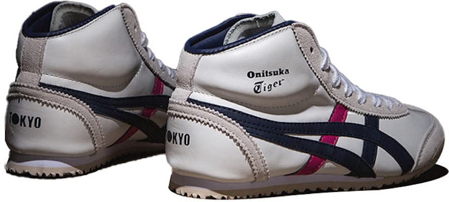 Onitsuka Tiger Mexico Mid Runner 'Putih Merah Biru' THL7C2-0154M Shop Onitsuka Tiger Mexico Mid Runner 'Putih Merah Biru' THL7C2-0154M