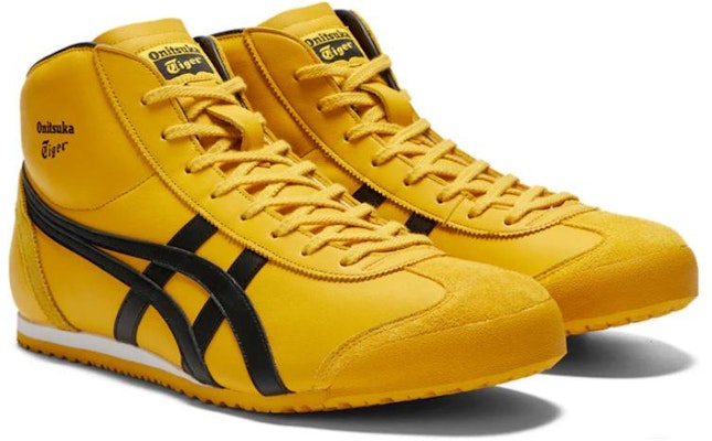 Onitsuka Tiger Mexico Mid Runner 'Yellow Black' 1183B577-751 Lookbook Onitsuka Tiger Mexico Mid Runner 'Yellow Black' 1183B577-751