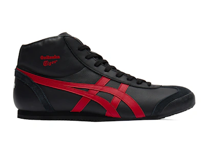 Onitsuka Tiger MEXICO Mid Runner BLACK/CLASSIC RED