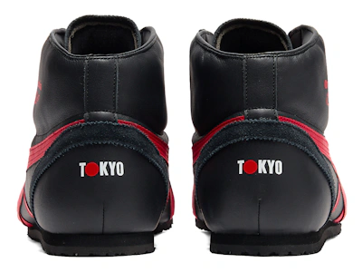 Onitsuka Tiger MEXICO Mid Runner BLACK/CLASSIC RED