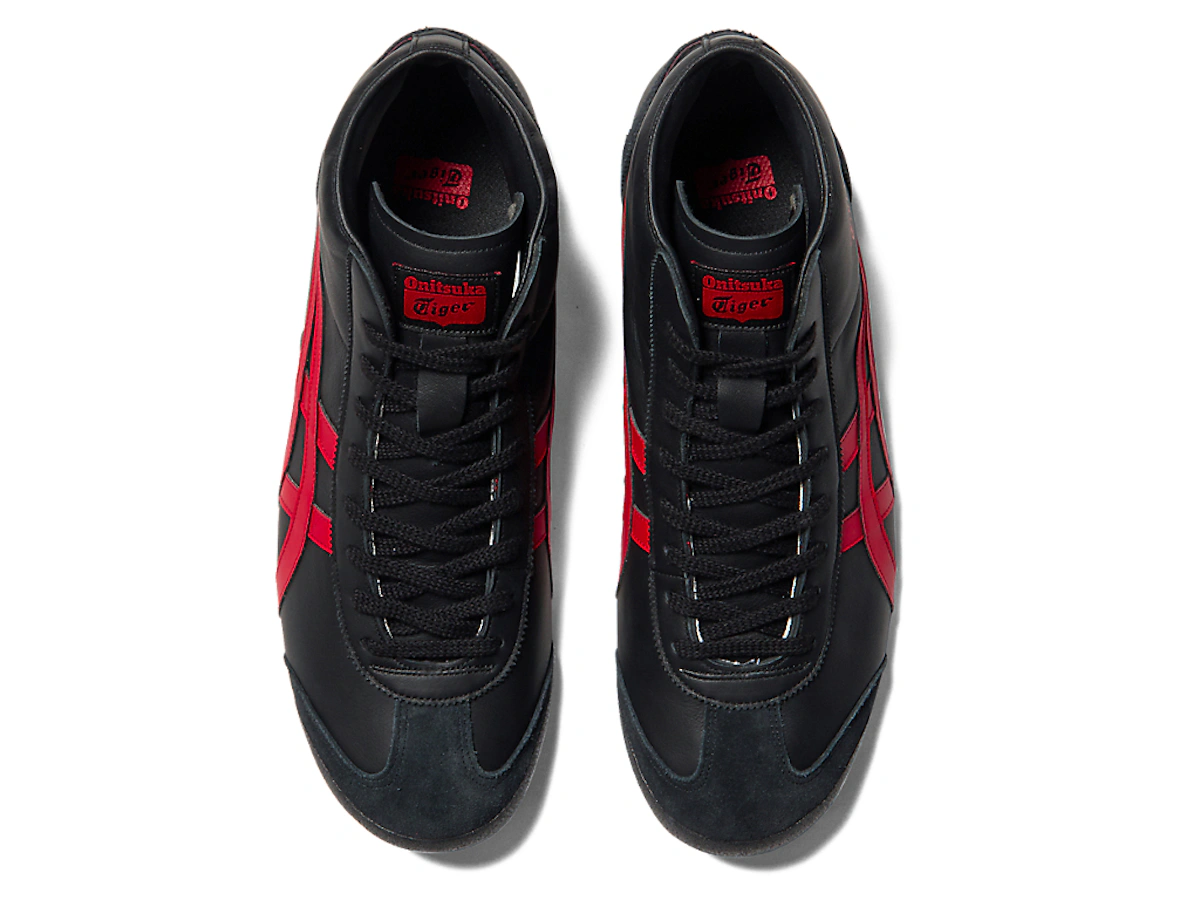Onitsuka Tiger MEXICO Mid Runner BLACK/CLASSIC RED