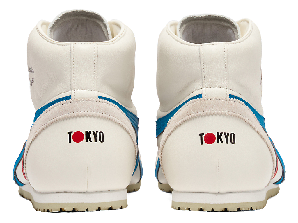 Purchase オニツカタイガー メキシコ ミッドランナー クリーム/ディレクトワールブルー 1183B577-103