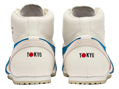 Onitsuka Tiger MEXICO Mid Runner CREAM/DIRECTOIRE BLUE