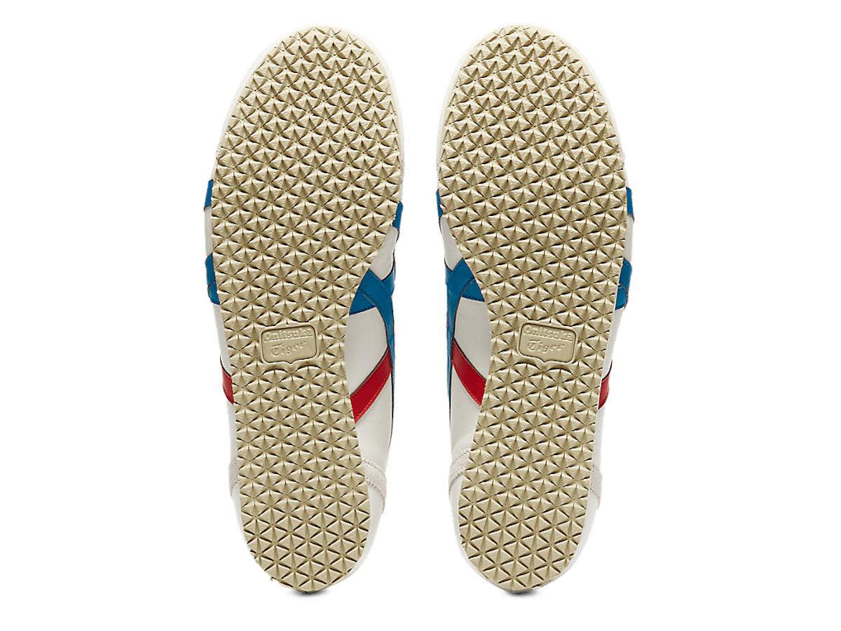 Onitsuka Tiger MEXICO Mid Runner CREAM/DIRECTOIRE BLUE