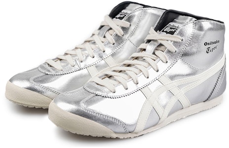 Onitsuka Tiger Mexico Mid Runner Perak 1183A787-020 Lookbook Onitsuka Tiger Mexico Mid Runner Perak 1183A787-020