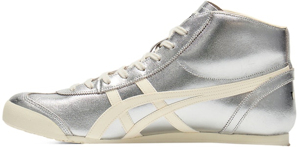 Onitsuka Tiger MEXICO Mid Runner PLATA/CREMA 1183B577-020 Lookbook Onitsuka Tiger MEXICO Mid Runner PLATA/CREMA 1183B577-020