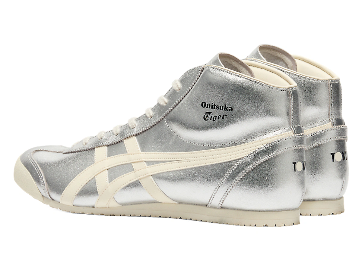 Onitsuka Tiger MEXICO Mid Runner SILVER/CREAM