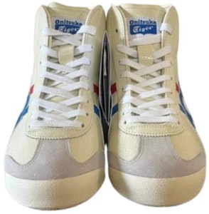 오니츠카 타이거 멕시코 미드 러너 스니커즈 '화이트' 1183B577-102 Shop 오니츠카 타이거 멕시코 미드 러너 스니커즈 '화이트' 1183B577-102