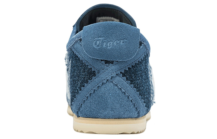 Shop Onitsuka Tiger Mexico Slip-On Deluxe 'Blue Comfort' lelaki kasut. 1181A185-401