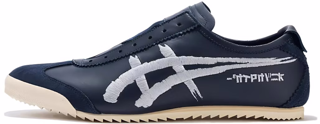 Onitsuka Tiger鬼塚虎 Mexico Slip-on Deluxe 舒適 輕便 低筒 慢跑鞋 男款 深藍色 Buy Onitsuka Tiger鬼塚虎 Mexico Slip-on Deluxe 舒適 輕便 低筒 慢跑鞋 男款 深藍色