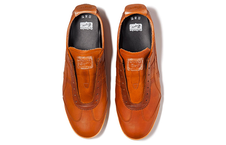 Shop Onitsuka Tiger Mexico Slip-On Deluxe 'Orange' Lelaki & Perempuan 1181A453-800