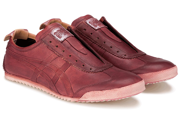 Lookbook 鬼冢虎 墨西哥懒人鞋豪华版 '玫瑰红' 1181A453-600