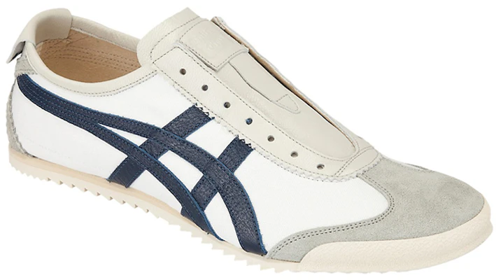 Onitsuka Tiger鬼冢虎 墨西哥便鞋 高級版 舒適 耐磨 低筒 跑步鞋 男款 白灰藍 Order Onitsuka Tiger鬼冢虎 墨西哥便鞋 高級版 舒適 耐磨 低筒 跑步鞋 男款 白灰藍