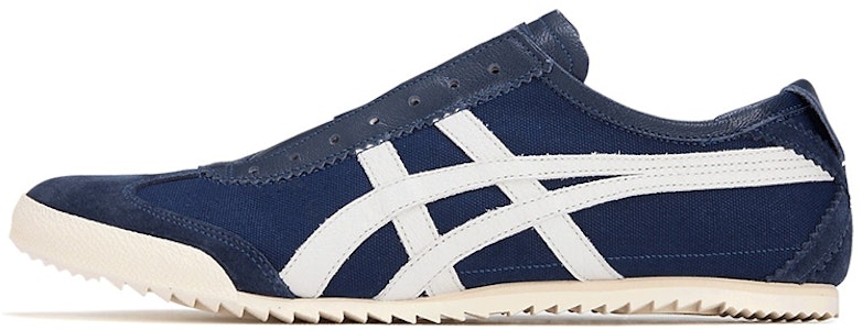 Onitsuka Tiger 鬼冢虎 Mexico Slip-on Deluxe 舒適 耐磨 低筒 運動鞋 男款 藏藍色 Buy Onitsuka Tiger 鬼冢虎 Mexico Slip-on Deluxe 舒適 耐磨 低筒 運動鞋 男款 藏藍色