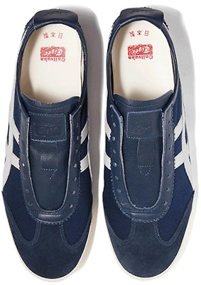 Onitsuka Tiger Mexico Slip-On Deluxe 'Navy Blue' 1181A145-400 Lookbook Onitsuka Tiger Mexico Slip-On Deluxe 'Navy Blue' 1181A145-400