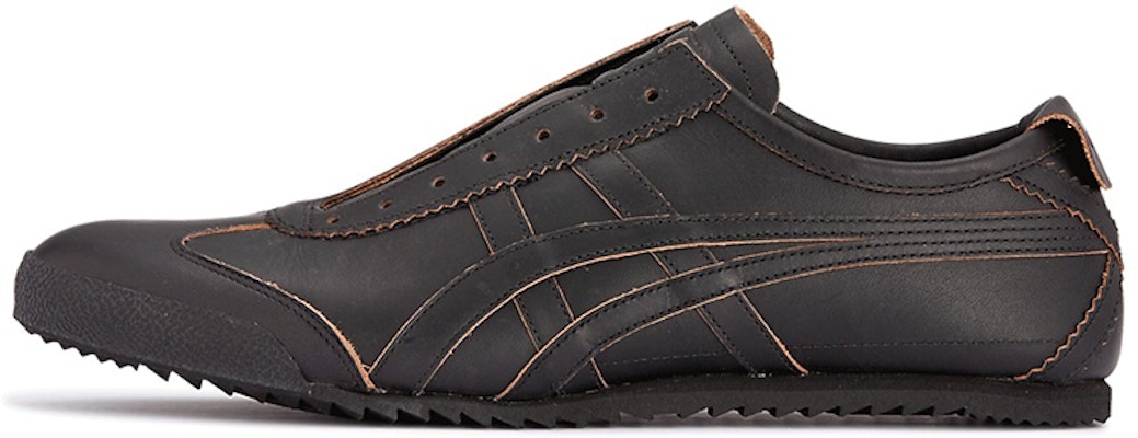 Onitsuka Tiger Mexico Slip-on Deluxe Shoes 'Black' 1181A398-021 Buy Onitsuka Tiger Mexico Slip-on Deluxe Shoes 'Black' 1181A398-021