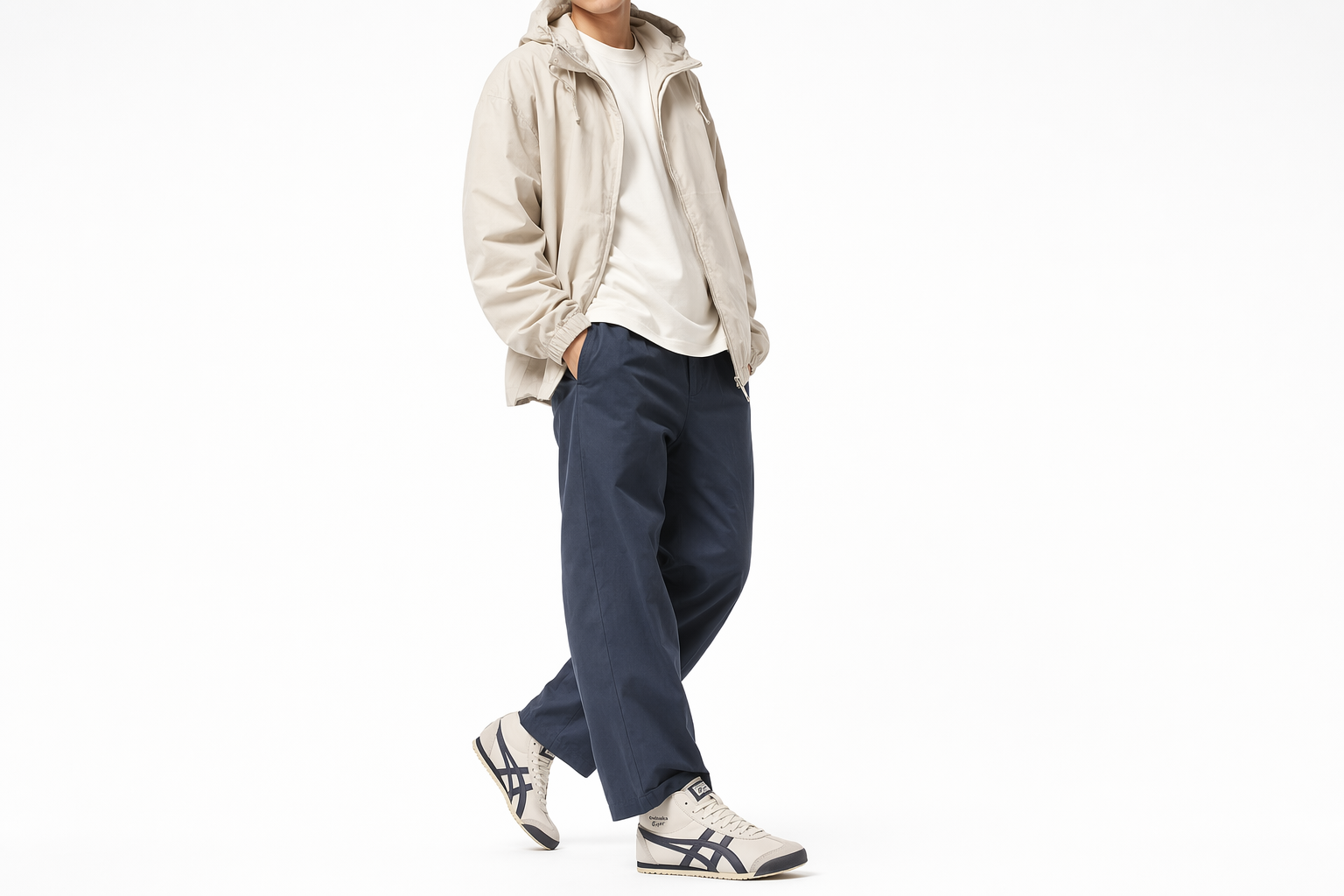 Order Onitsuka Tiger Mid Runner ''Grigio Blu'' DL409-1659