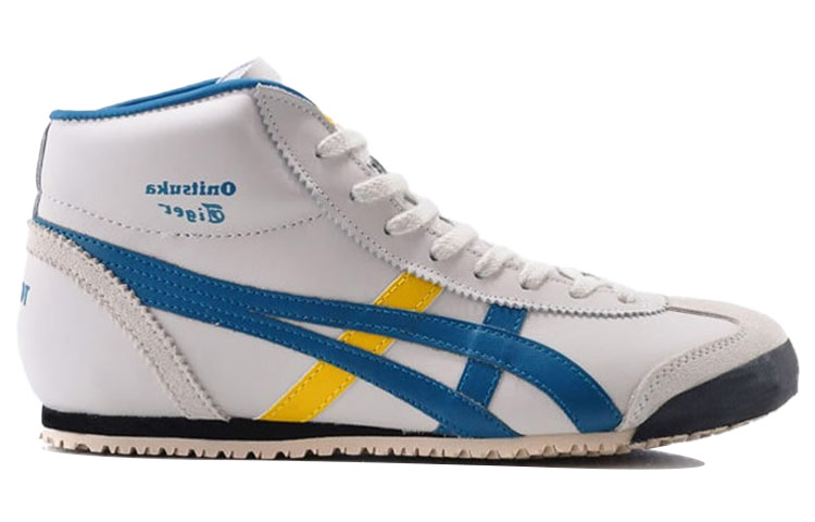 Order Onitsuka Tiger Mid Runner ''Blanc Bleu Jaune'' THL328-9956