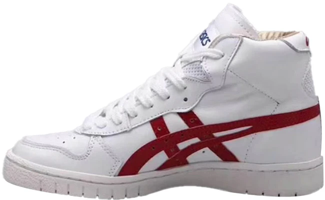 鬼冢虎 中筒跑鞋 '白红' THL328-0707 Buy 鬼冢虎 中筒跑鞋 '白红' THL328-0707