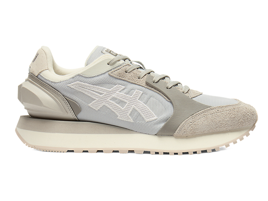 Buy Onitsuka Tiger MOAGE CO GLACIER GREY/OFF-WHITE Kasut Lelaki Perak Kelabu. 1183B555-021