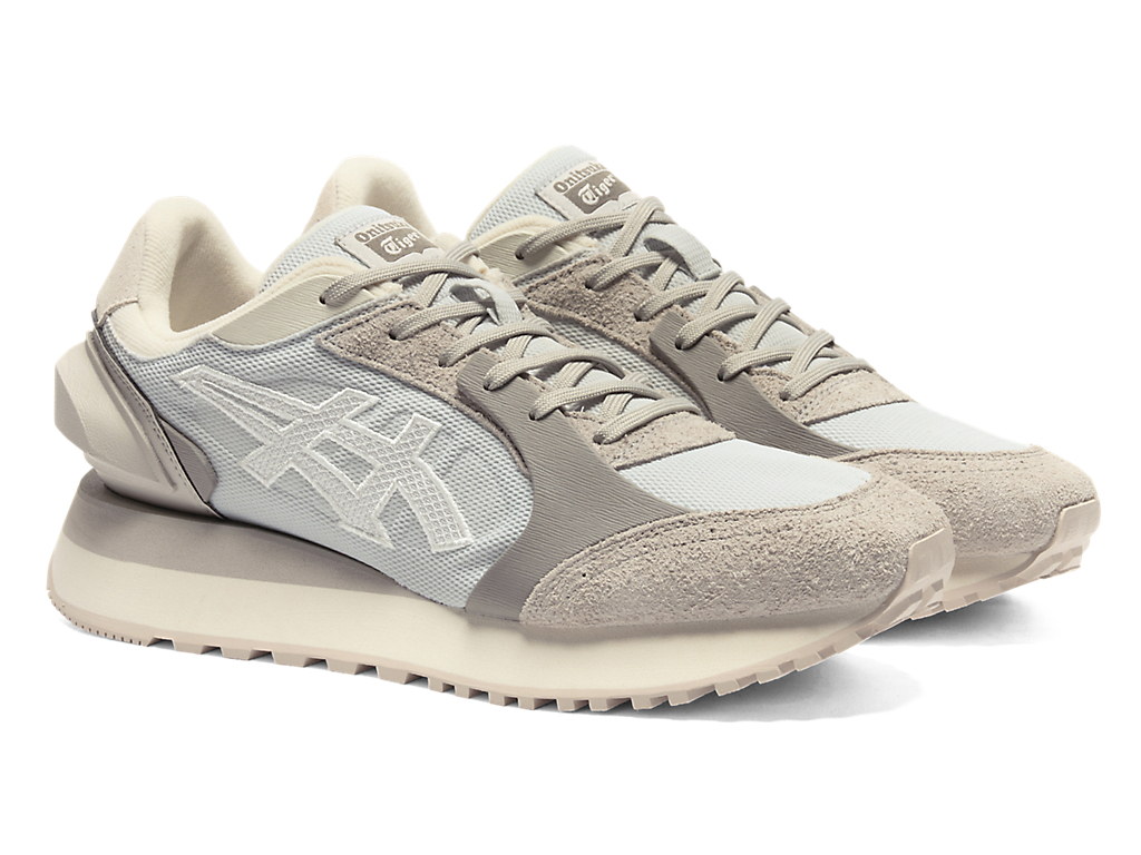 Order Onitsuka Tiger MOAGE CO GLACIER GREY/OFF-WHITE Kasut Lelaki Perak Kelabu. 1183B555-021