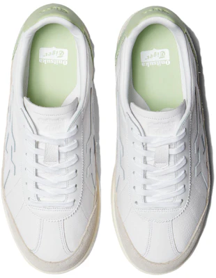 鬼塚虎 牛皮 圓頭繫帶 低幫 生活休閒鞋 男女同款 白 Lookbook 鬼塚虎 牛皮 圓頭繫帶 低幫 生活休閒鞋 男女同款 白