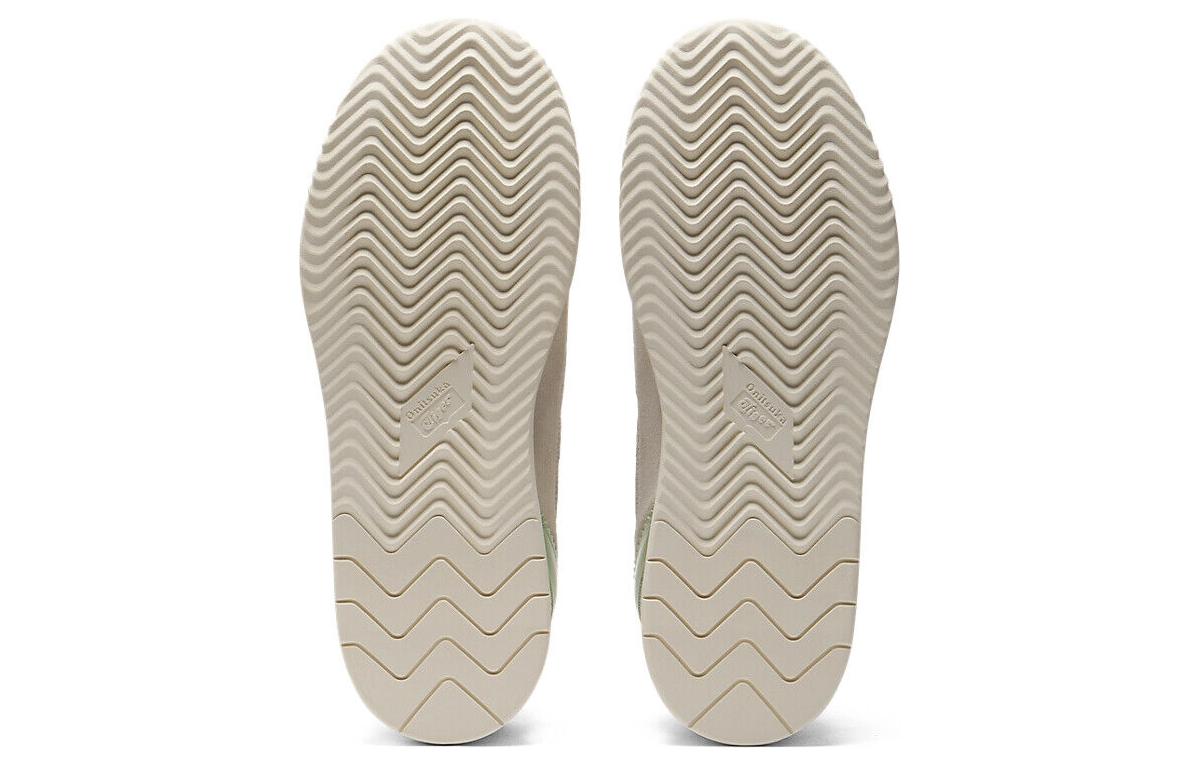 Purchase 鬼塚虎 牛皮 圓頭繫帶 低幫 生活休閒鞋 男女同款 白