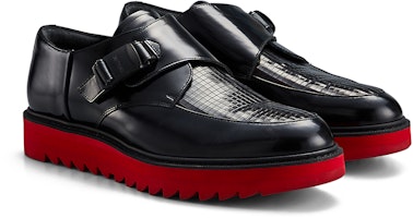 鬼塚虎 Monk-S 'Black Classicred' 1181A482-001 Order 鬼塚虎 Monk-S 'Black Classicred' 1181A482-001