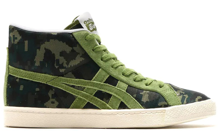 Order Onitsuka Tiger Monk Tinggi 'Hijau Kamoflaj' TH6K0N-0086