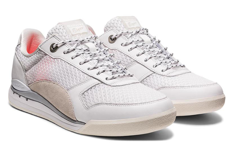 Lookbook Onitsuka Tiger 鬼冢虎 Monster Piece 魔兽印象-极简系列 低帮 跑步鞋 男女同款 灰色