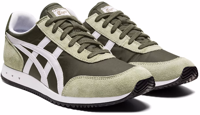 Onitsuka Tiger New York Shoes 'Bronze Green White' 1183A205-301 Lookbook Onitsuka Tiger New York Shoes 'Bronze Green White' 1183A205-301