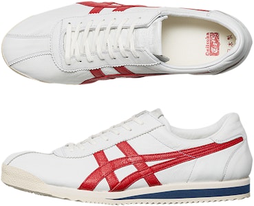 鬼冢虎 日本制造 Corsair Deluxe '经典白红' 1181A155-102 Cheap 鬼冢虎 日本制造 Corsair Deluxe '经典白红' 1181A155-102