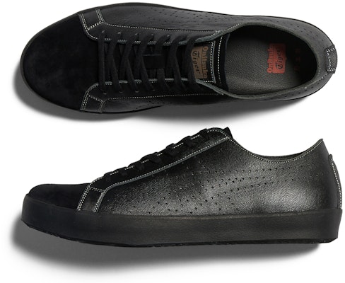 鬼塚虎 NIPPON MADE FABRE DELUXE LO 黑色/黑色 1183C510-001 Cheap 鬼塚虎 NIPPON MADE FABRE DELUXE LO 黑色/黑色 1183C510-001