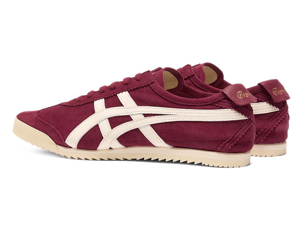 Shop Onitsuka Tiger NIPPON MADE MEXICO 66 DELUXE BURGUNDY/KRIM 1181A507-600