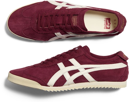 Onitsuka Tiger NIPPON MADE MEXICO 66 DELUXE BURGUNDY/CREAM 1181A507-600 Cheap Onitsuka Tiger NIPPON MADE MEXICO 66 DELUXE BURGUNDY/CREAM 1181A507-600
