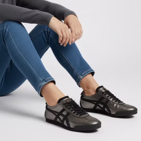 Onitsuka Tiger NIPPON MADE MEXICO 66 DELUXE GUNMETAL/HITAM 1181A496-021 Order Onitsuka Tiger NIPPON MADE MEXICO 66 DELUXE GUNMETAL/HITAM 1181A496-021