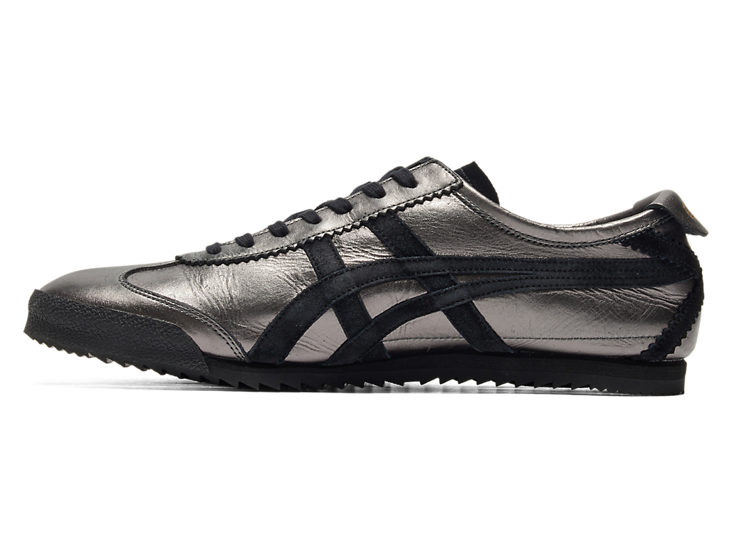 Shop Onitsuka Tiger 日本製 MEXICO 66 豪華款 金屬灰/黑 1181A496-021