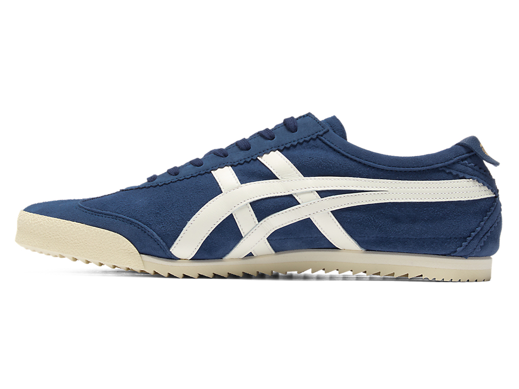 Lookbook オニツカタイガー ニッポンメイド メキシコ66 デラックス マコブルー/クリーム 1181A507-400