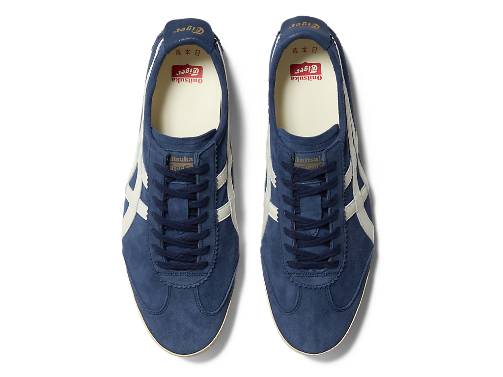 Sizing 鬼塚虎 日本製 墨西哥66豪華版 藍鯨藍/奶油白 1181A507-400