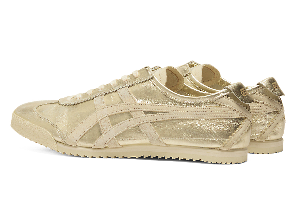 Shop Onitsuka Tiger NIPPON MADE MEXICO 66 DELUXE EMAS TULEN/KRIM 1181A496-200