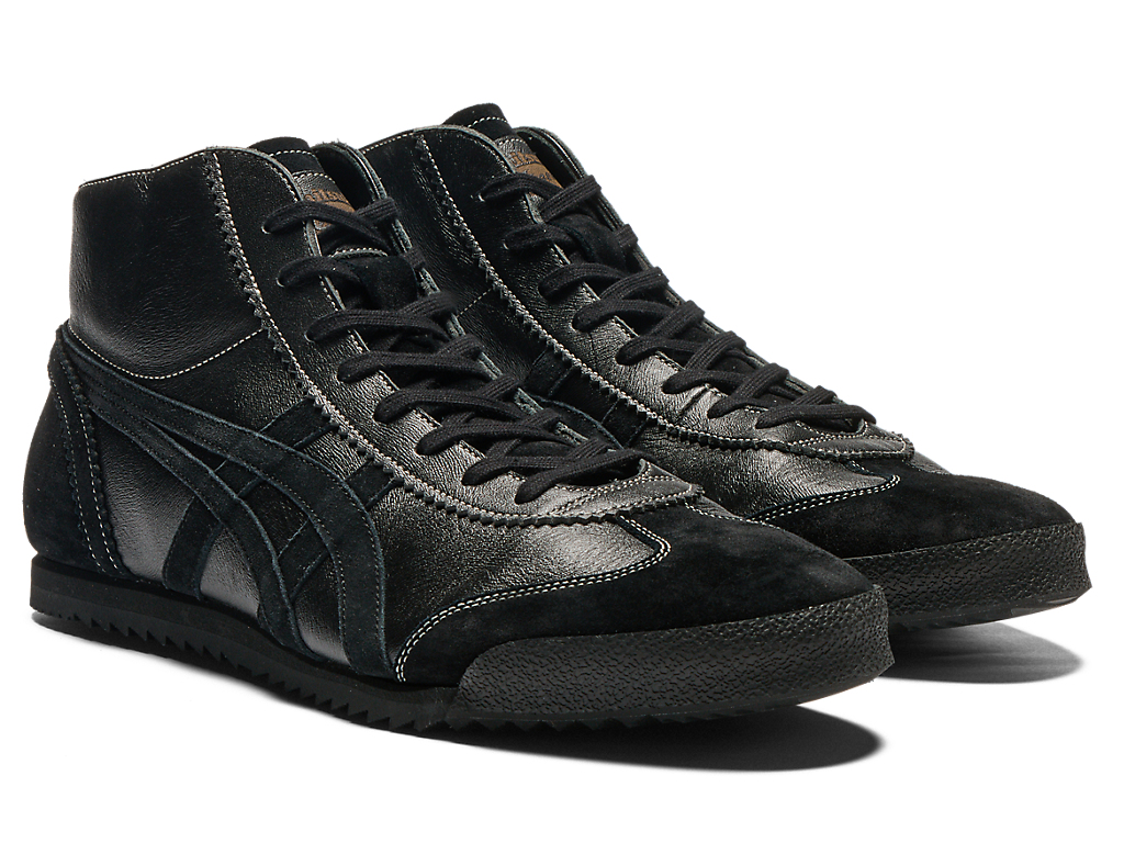 Order Onitsuka Tiger NIPPON MADE MEXICO MID RUNNER DELUXE HITAM/HITAM 1181A609-001