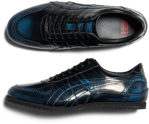Onitsuka Tiger NIPPON MADE ULTIMATE TRAINER BLACK/TUNA BLUE 1181A610-001 Cheap Onitsuka Tiger NIPPON MADE ULTIMATE TRAINER BLACK/TUNA BLUE 1181A610-001
