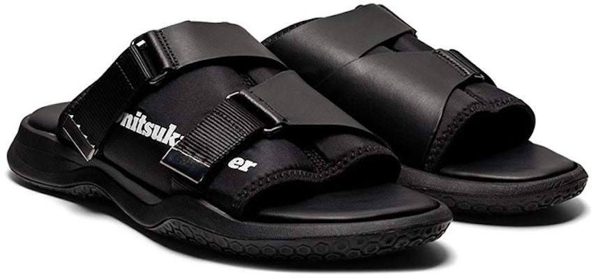 鬼塚虎 Ohbori 滑扣 潮流百搭運動涼鞋 黑 Lookbook 鬼塚虎 Ohbori 滑扣 潮流百搭運動涼鞋 黑