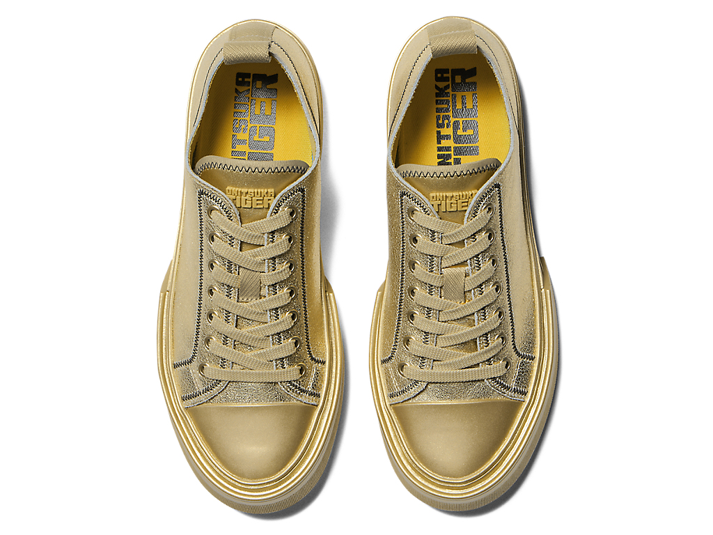 Details for オニツカタイガー OK バスケットボール A75 LO ゴールド/ゴールド 1183C547-200