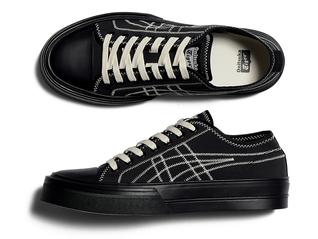 Cheap 鬼塚虎 OK 篮球鞋 黑色/奶油色 1183C474-001