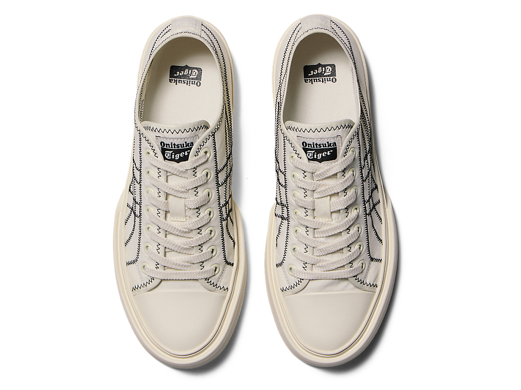 Details for オニツカタイガー OK バスケットボール LO クリーム/ブラック 1183C474-100