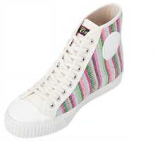 Onitsuka Tiger OK Basketball Mid 'Sakiori' Sepatu Putih 1183A221-701 Lookbook Onitsuka Tiger OK Basketball Mid 'Sakiori' Sepatu Putih 1183A221-701