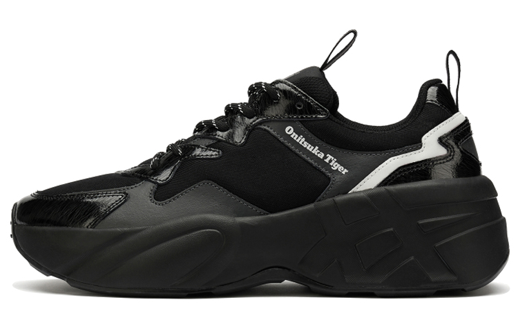 Onitsuka Tiger Pleaker Shoes 'Black White' 1183B900-001